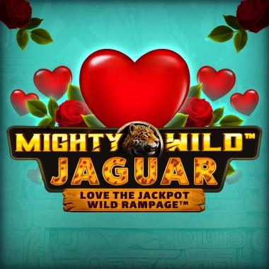 Juega a la Mighty Wild: Jaguar Love the Jackpot bij en Pink Rose